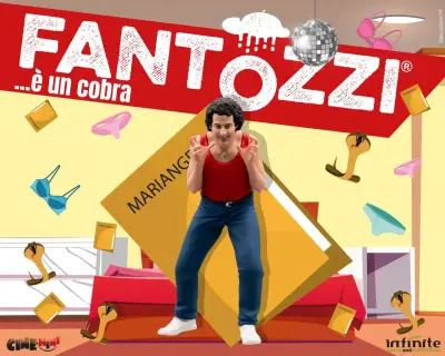 Figurine fantozzi loris batacchi e' un cobra cinemini pvc
